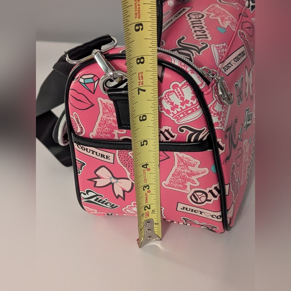 NWT Juicy Couture Large Insulated Tote/Shoulder/Crossbody Lunch/Snack Bag/Box - Picture 13 of 16
